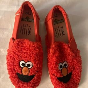 TOMS Bright Red Character Shoes